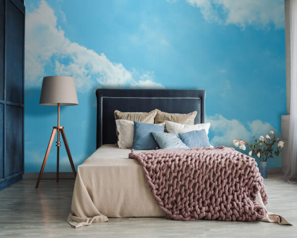 Blauer Himmel mit Wolken Blauer Himmel mit Wolken