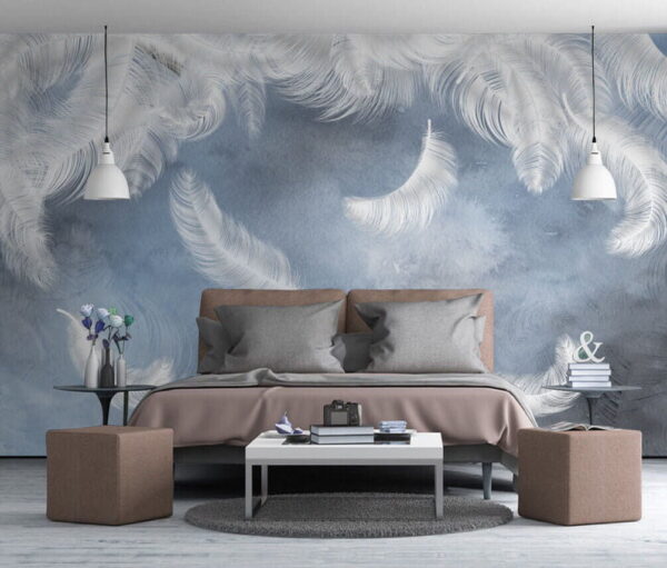 Weiße Federn auf blauem Hintergrund u23747pib1 600x511 - Weiße Federn auf blauem Hintergrund - tegory