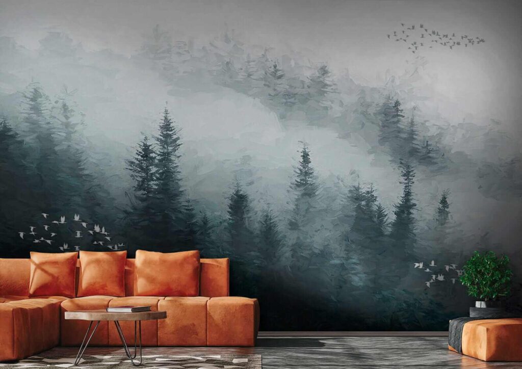 u23921pig2 1024x724 - Nebliger Wald mit fliegenden Vögeln - tegory