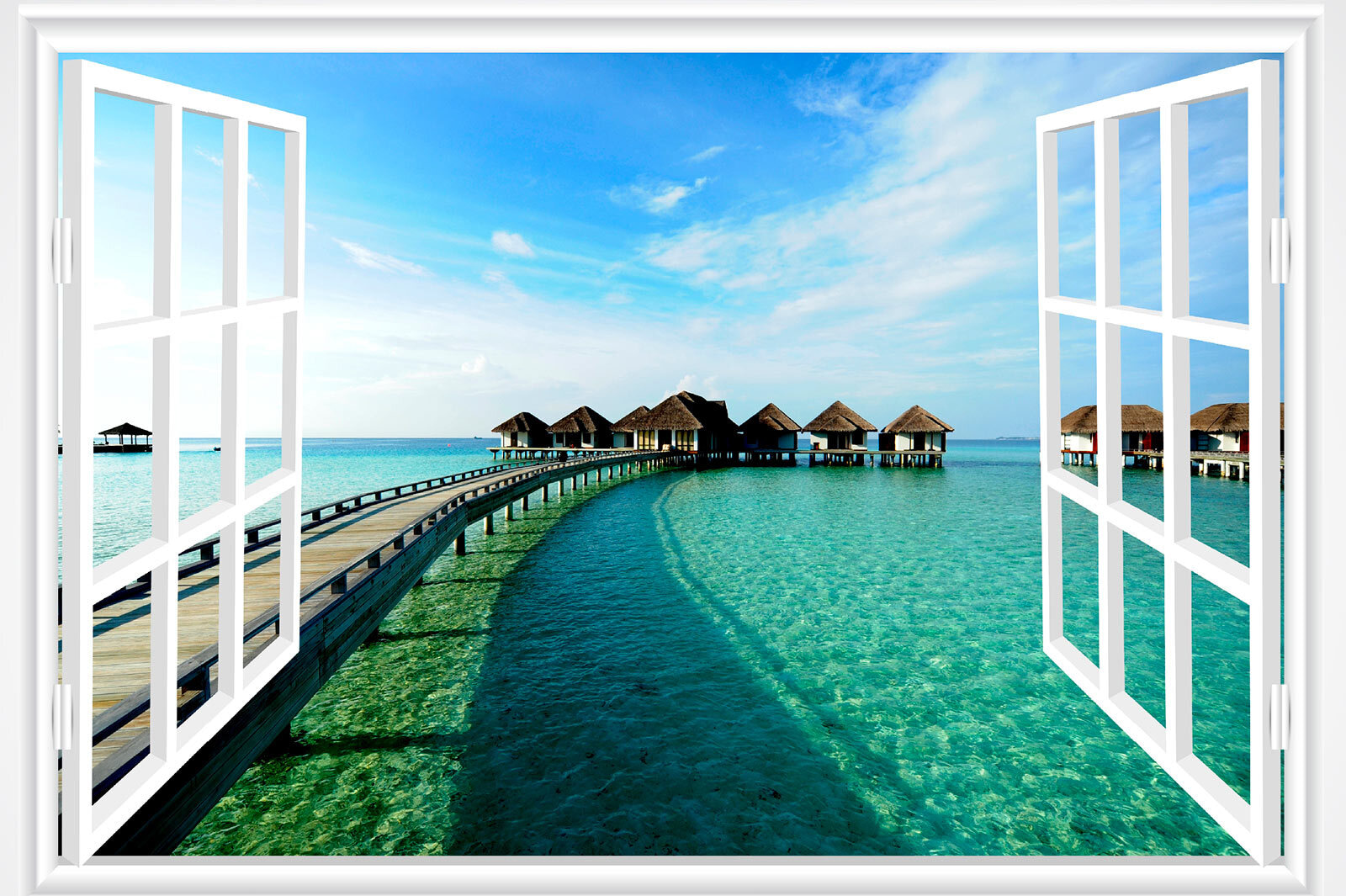 Brücke zu einem Strand u29626p - Brücke zu einem Strand - tegory