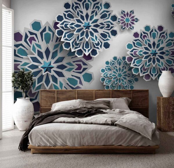 Gruppe von blauen und weißen Blumen u43560pib1 600x579 - Gruppe von blauen und weißen Blumen - tegory