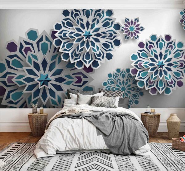 Gruppe von blauen und weißen Blumen u43560pib2 600x555 - Gruppe von blauen und weißen Blumen - tegory