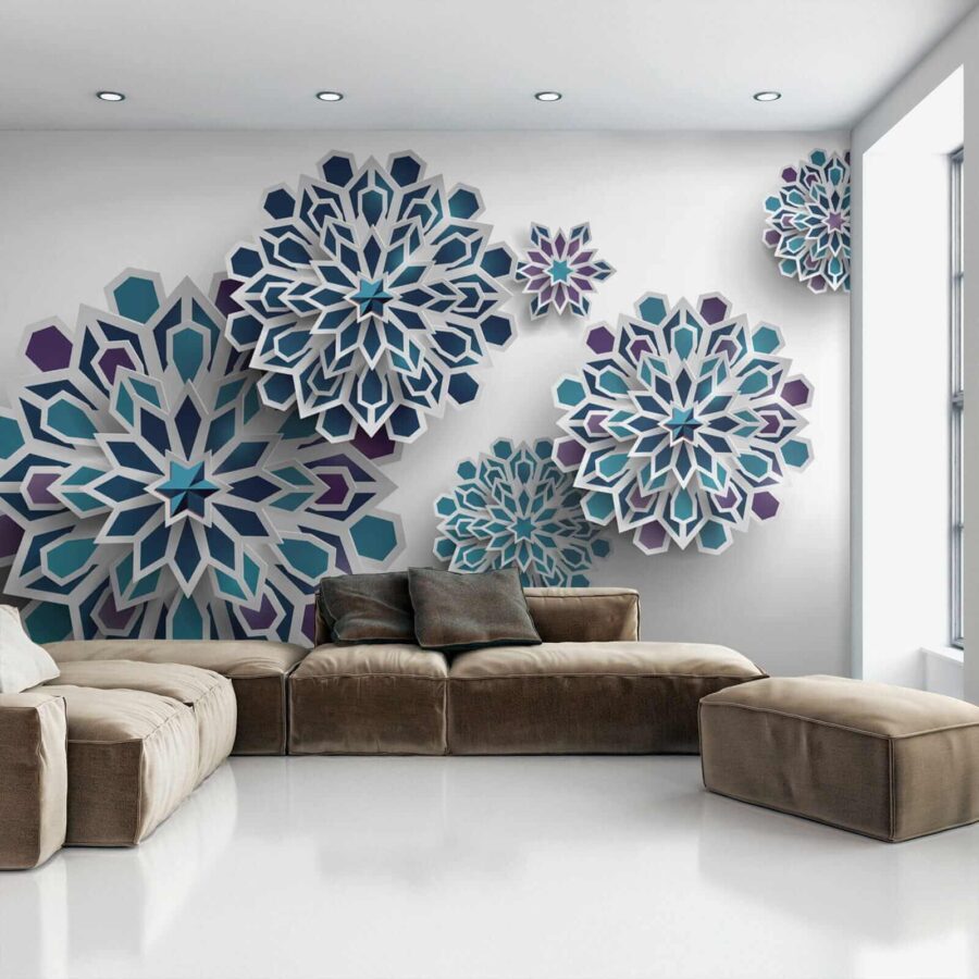Gruppe von blauen und weißen Blumen u43560pig4 900x900 - Gruppe von blauen und weißen Blumen - tegory
