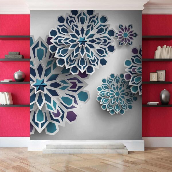 Gruppe von blauen und weißen Blumen u43560pih1 600x600 - Gruppe von blauen und weißen Blumen - tegory