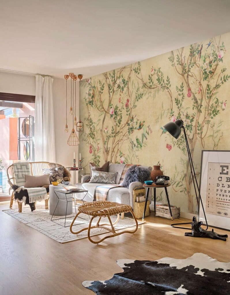 u60295pig1m 798x1024 - Tapete mit Vögeln und Blumen - tegory