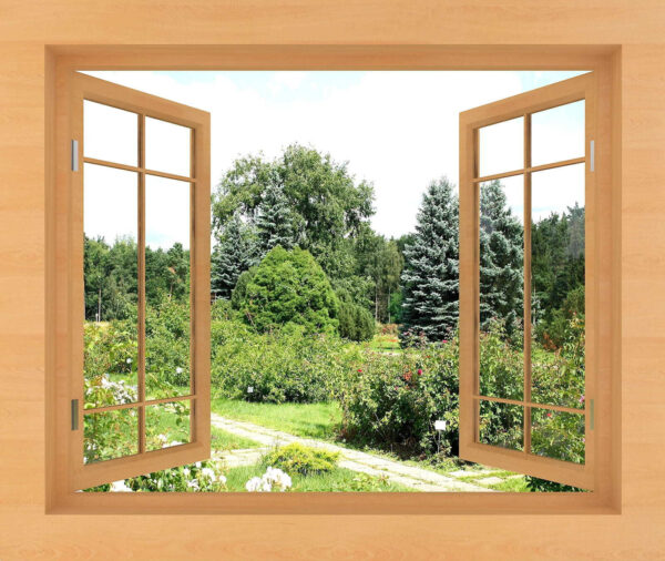 Fenster mit Bäumen und einem Weg durch das Fenster u60673p 600x506 - Fenster mit Bäumen und einem Weg durch das Fenster