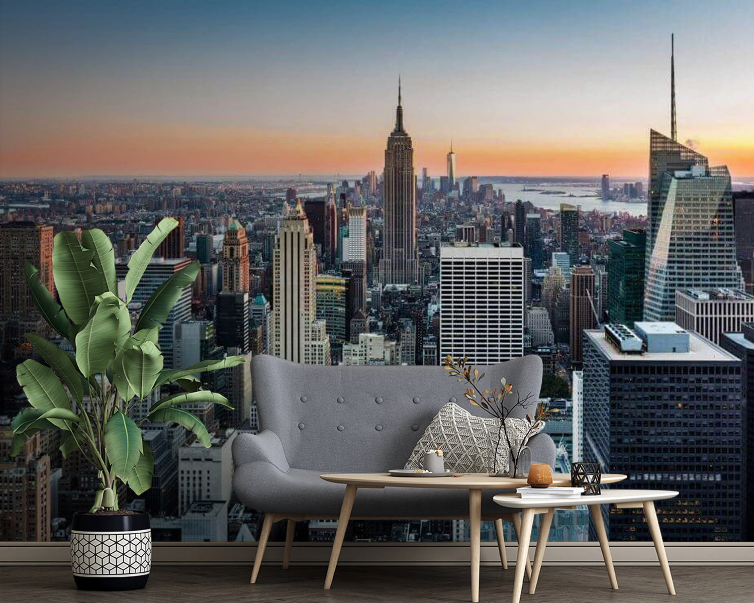 Stadtsilhouette mit hohen Gebäuden u60777pig4m - Stadtsilhouette mit hohen Gebäuden - tegory