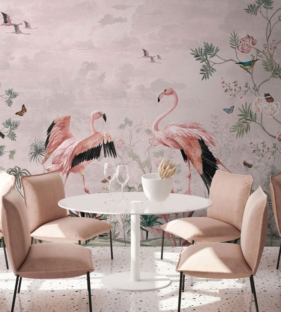 u73559piq1 922x1024 - Tapete mit Vögeln und Pflanzen - tegory