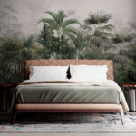 Fototapeten Gruppe von Palmen