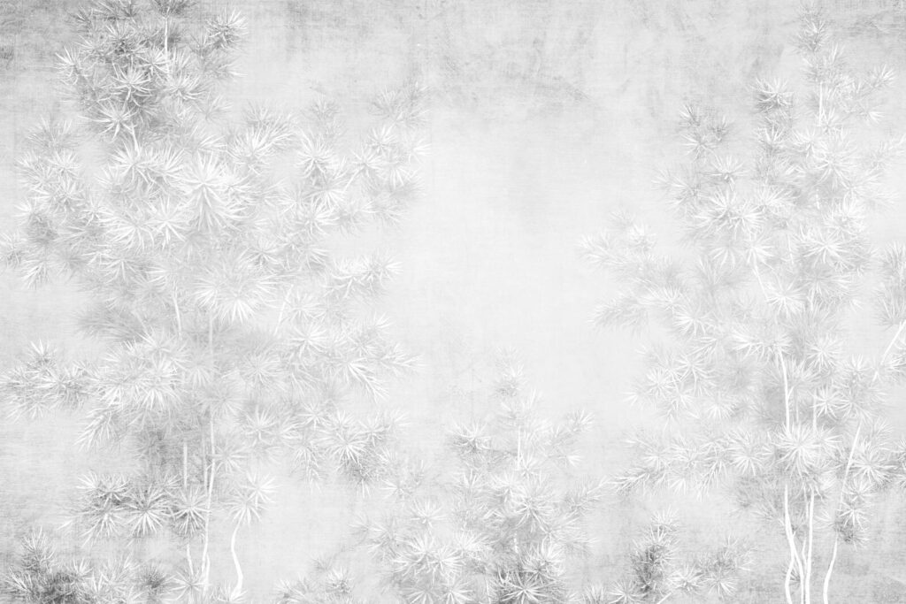 Weißer Hintergrund mit Bäumen Weißer Hintergrund mit Bäumen