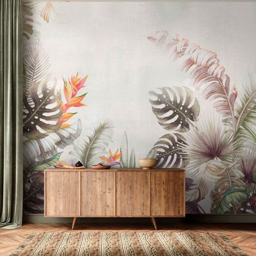 u73990pih1 1024x1024 - Lebendiges tropisches Laub und Blumen - tegory