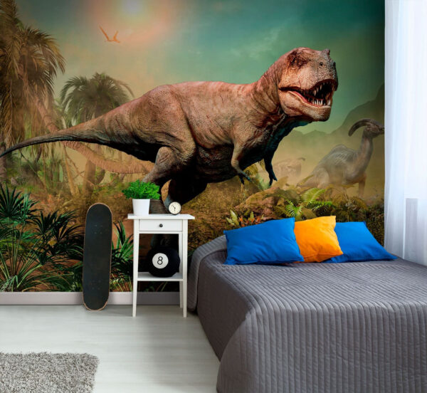 Dinosaurier im Dschungel Dinosaurier im Dschungel