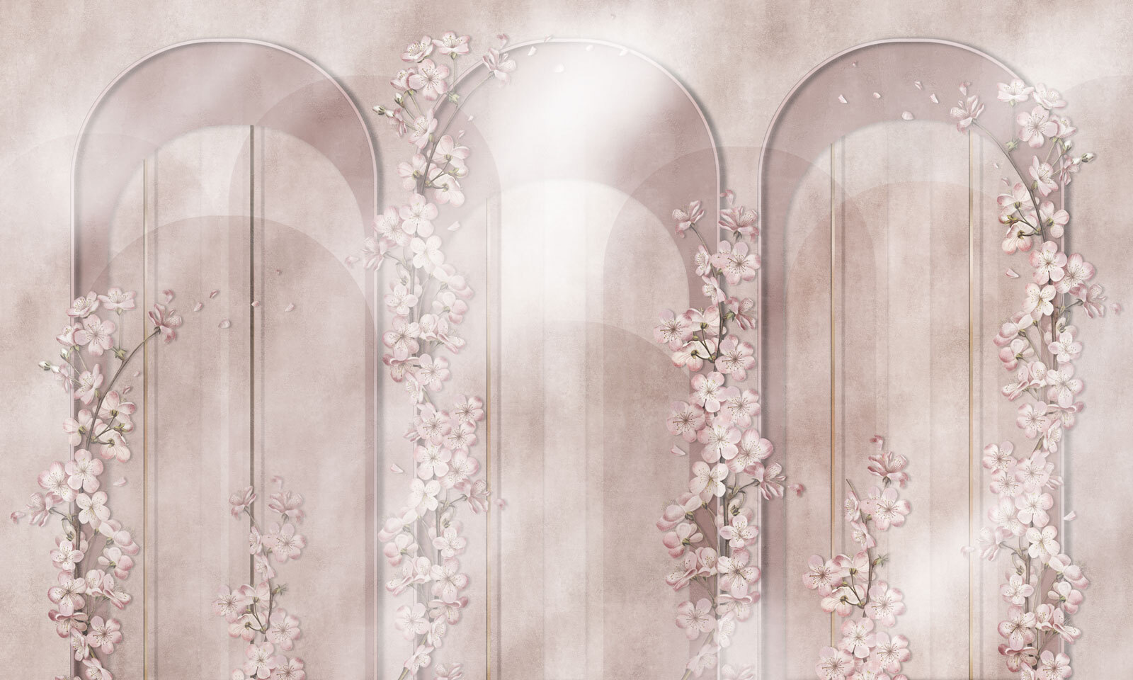 Tapete mit Blumen u74470p - Tapete mit Blumen - tegory