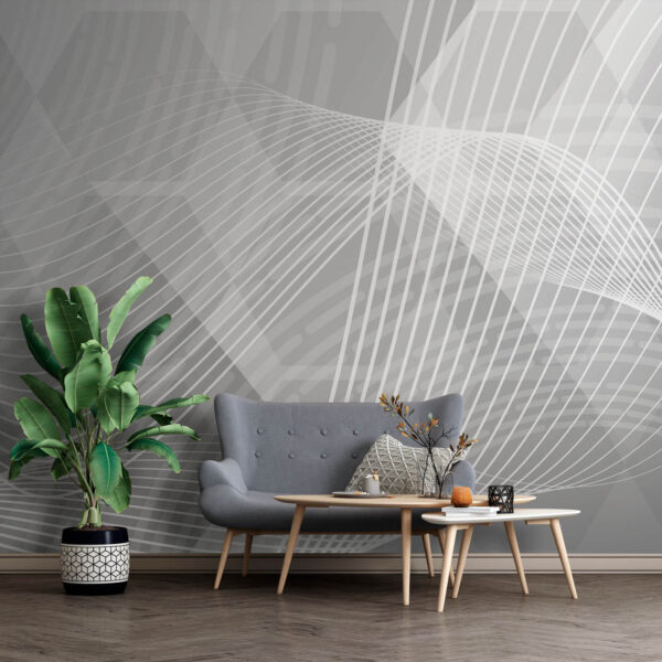 Grauer und weißer Hintergrund mit weißen Linien Grauer und weißer Hintergrund mit weißen Linien
