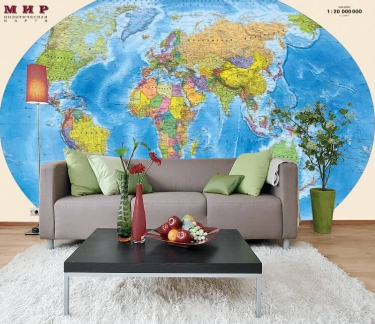 Karte der Welt Karte der Welt