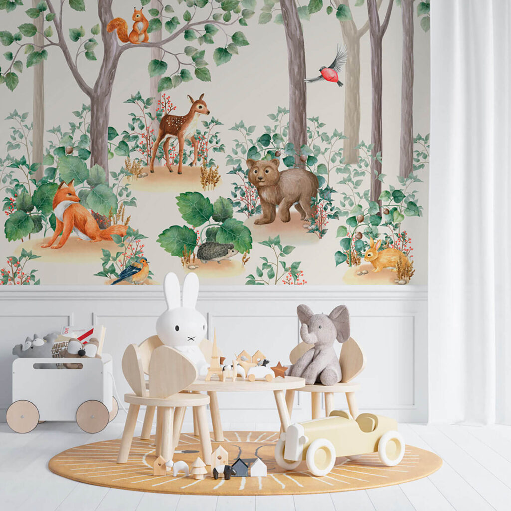 u79629pir1m 1024x1024 - Hintergrundbild mit Tieren im Wald - tegory