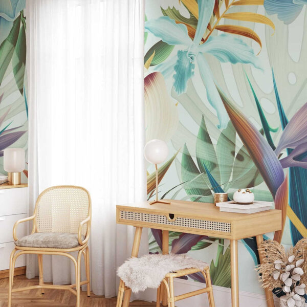 Buntes florales Muster Buntes florales Muster