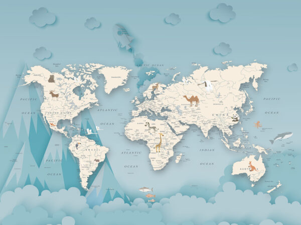 Karte der Welt Karte der Welt