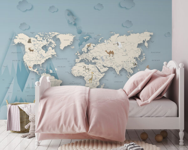 Karte der Welt Karte der Welt