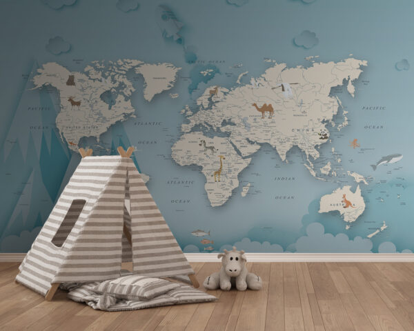 Karte der Welt Karte der Welt