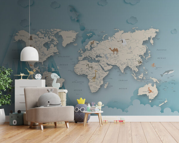 Karte der Welt Karte der Welt