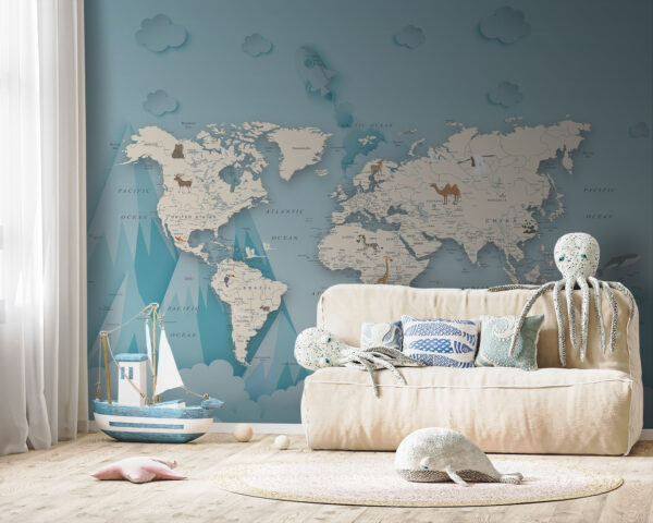 Karte der Welt Karte der Welt