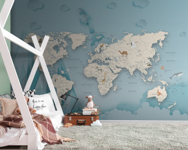 Karte der Welt Karte der Welt