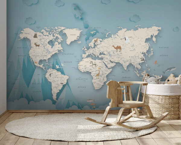 Karte der Welt Karte der Welt