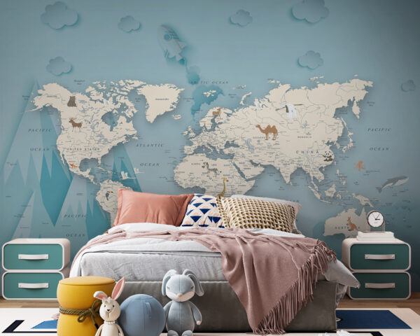 Karte der Welt Karte der Welt