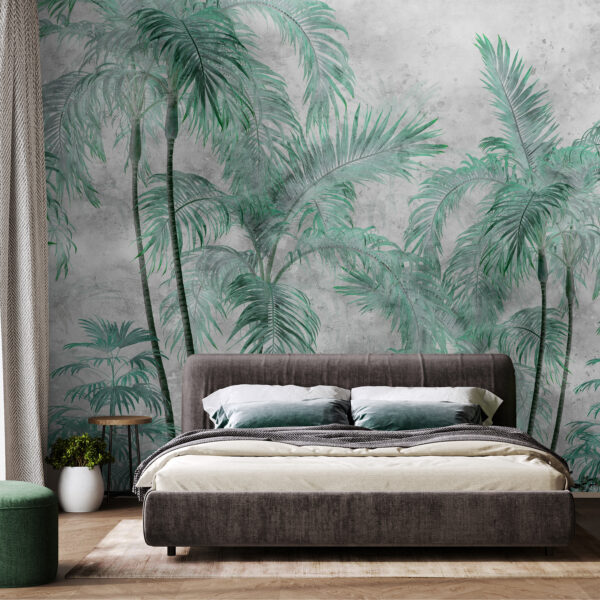 A group of palm trees