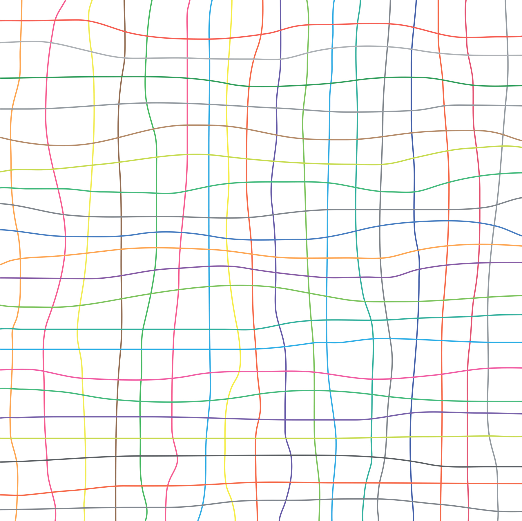 Raster aus farbigen Linien u98576v1p - Raster aus farbigen Linien