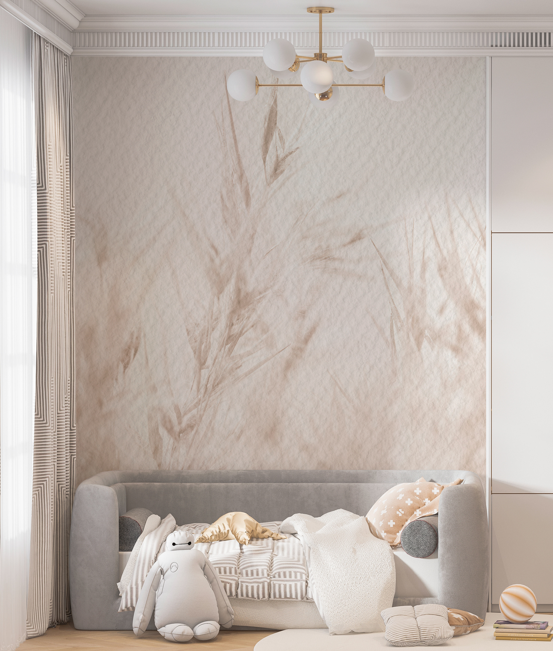 Soft nature in neutral tones