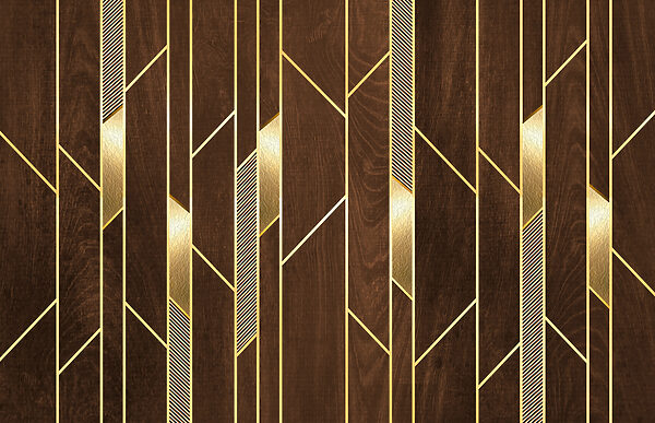 Elegante Linien auf reichhaltiger Holzmaserung Elegante Linien auf reichhaltiger Holzmaserung