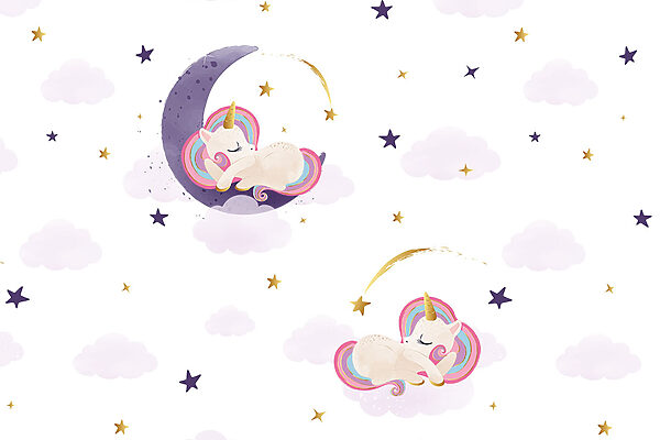 Ein Einhorn schläft auf dem Mond Ein Einhorn schläft auf dem Mond