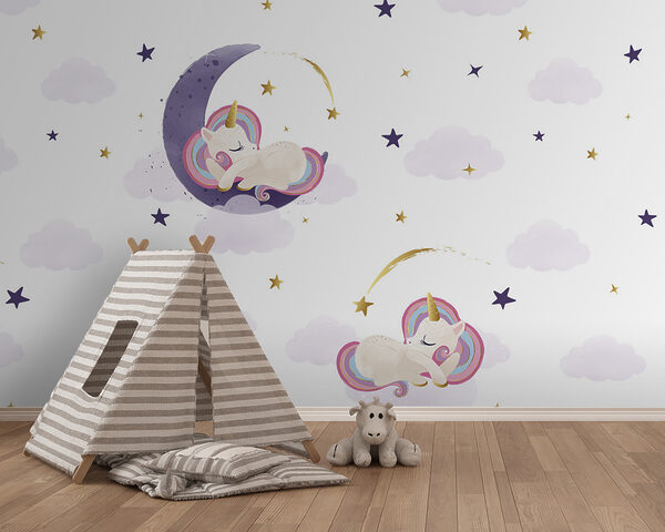 Ein Einhorn schläft auf dem Mond Ein Einhorn schläft auf dem Mond