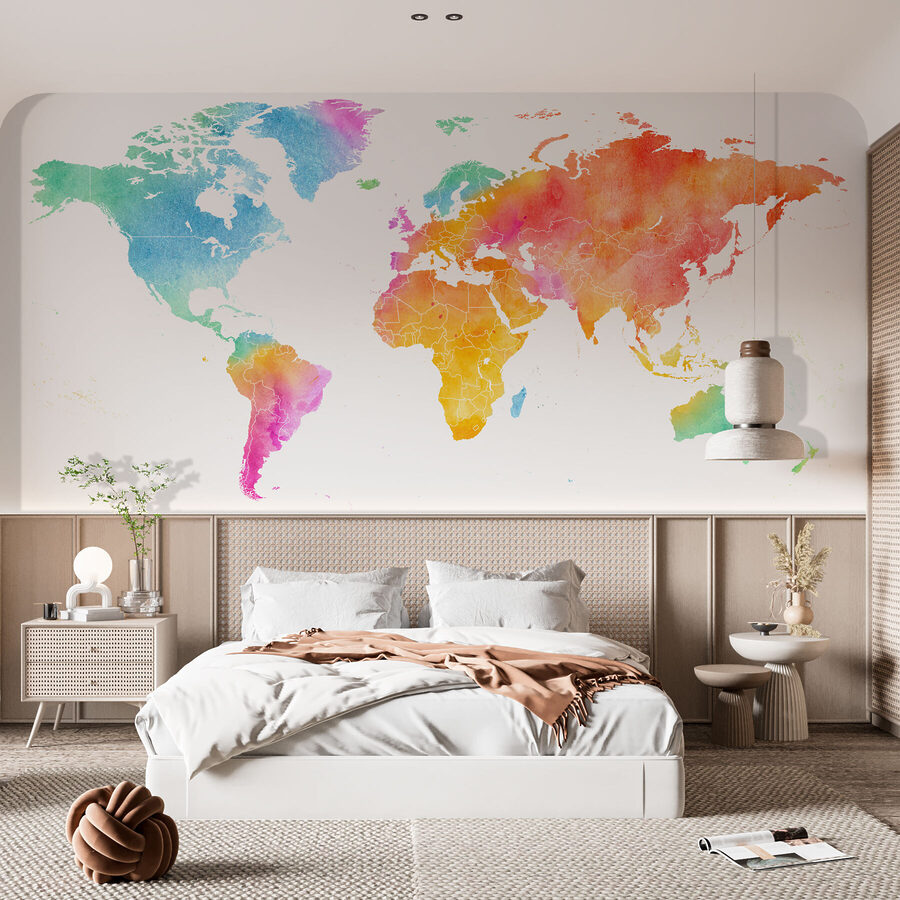 Eine Karte der Welt