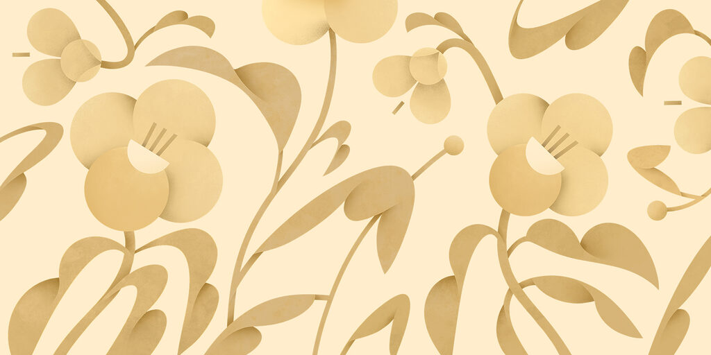 Elegantes florales Muster auf weichem Hintergrund. Elegantes florales Muster auf weichem Hintergrund.