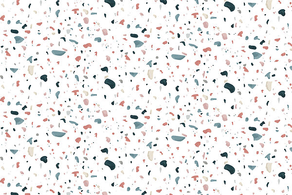 Ein Muster aus kleinen farbigen Flecken Ein Muster aus kleinen farbigen Flecken