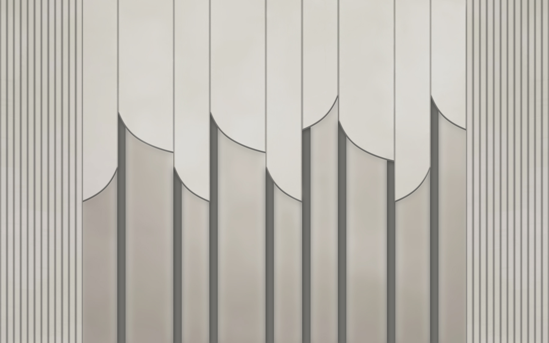 A close up of a wall