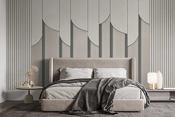 A close up of a wall