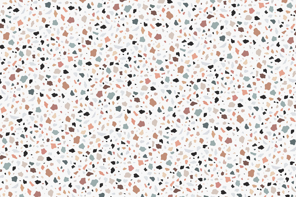 Eine mehrfarbig gesprenkelte Oberfläche Eine mehrfarbig gesprenkelte Oberfläche