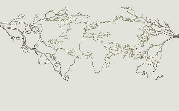 Eine Karte der Welt Eine Karte der Welt