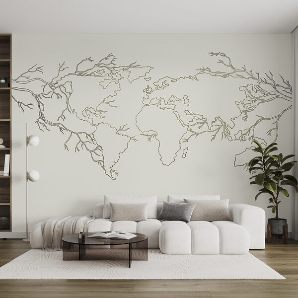 Eine Karte der Welt Eine Karte der Welt