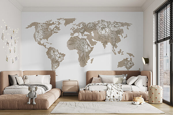 Eine Karte der Welt Eine Karte der Welt