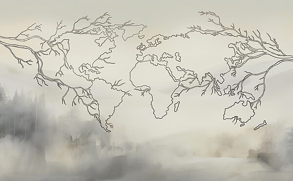 Eine Karte der Welt Eine Karte der Welt