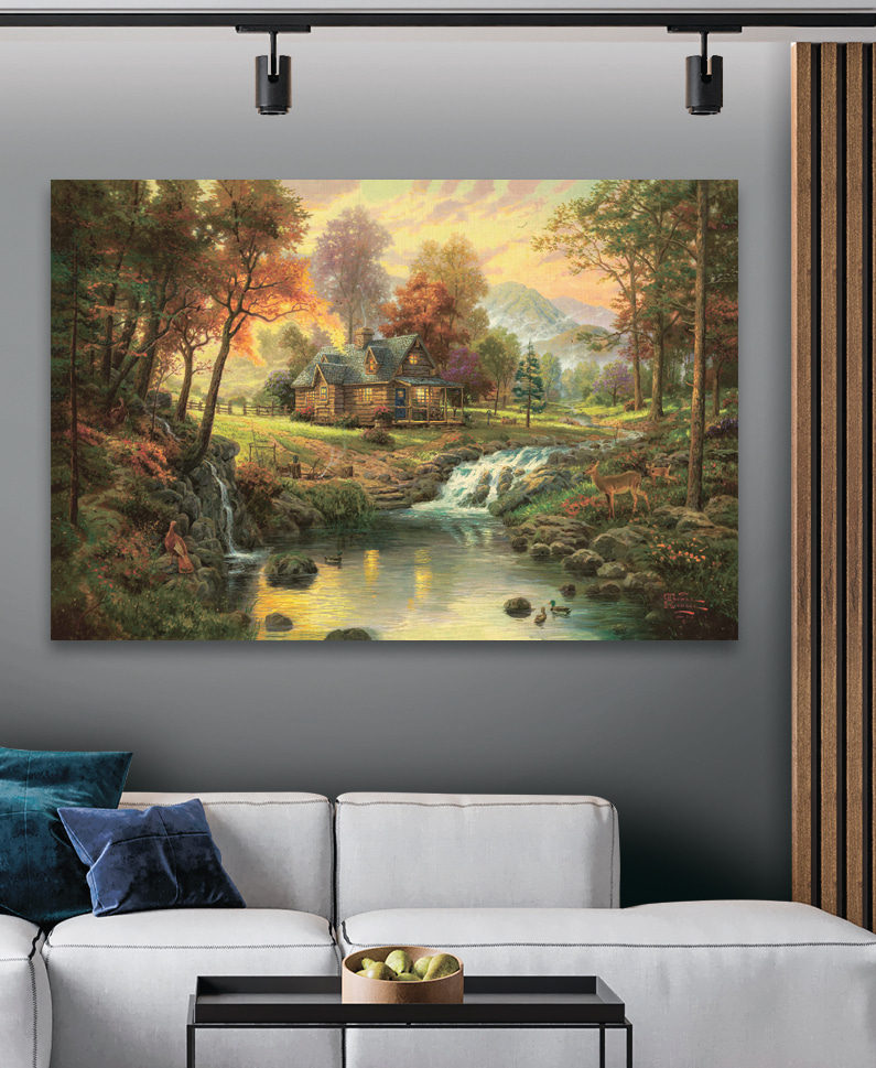 Ein Haus an einem Fluss Ein Haus an einem Fluss