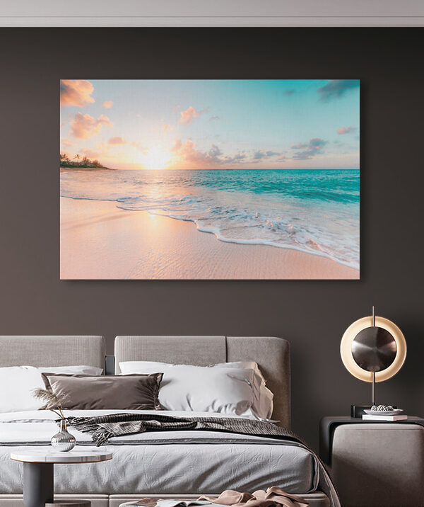 Ein Strand mit Wellen und einem Sonnenuntergang s28661pib114m 600x716 - Ein Strand mit Wellen und einem Sonnenuntergang