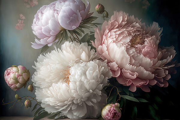Eine Nahaufnahme von Blumen Eine Nahaufnahme von Blumen