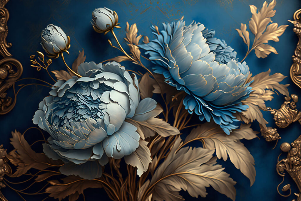 A close up of flowers