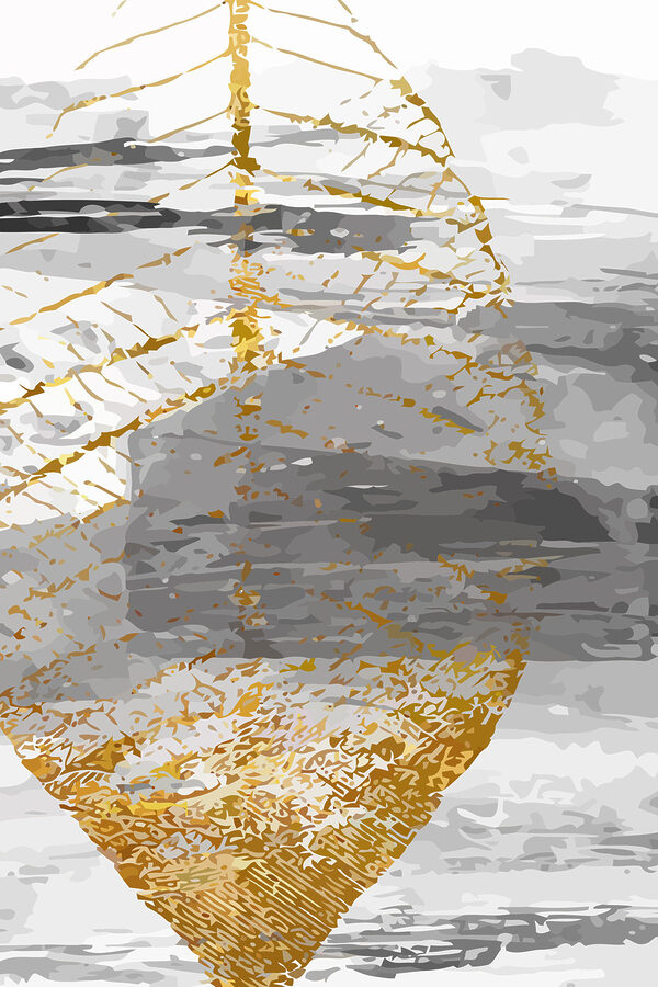 Shimmering swirl in abstract hues Shimmering swirl in abstract hues